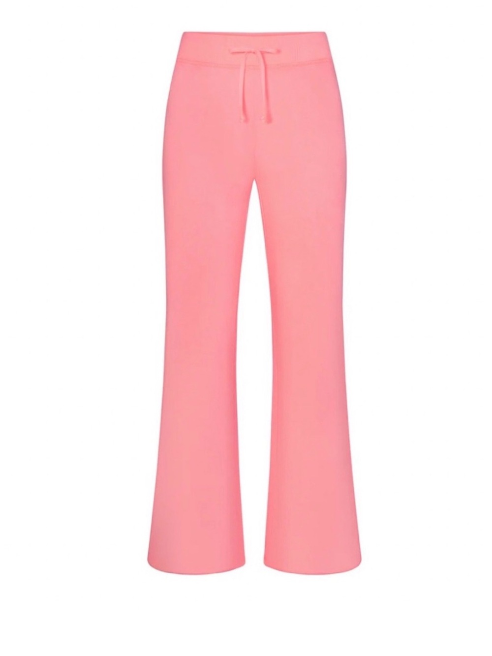 skims MODAL FRENCH TERRY FLARE PANTS LIMITED EDITION: CORAL xxs new with tags